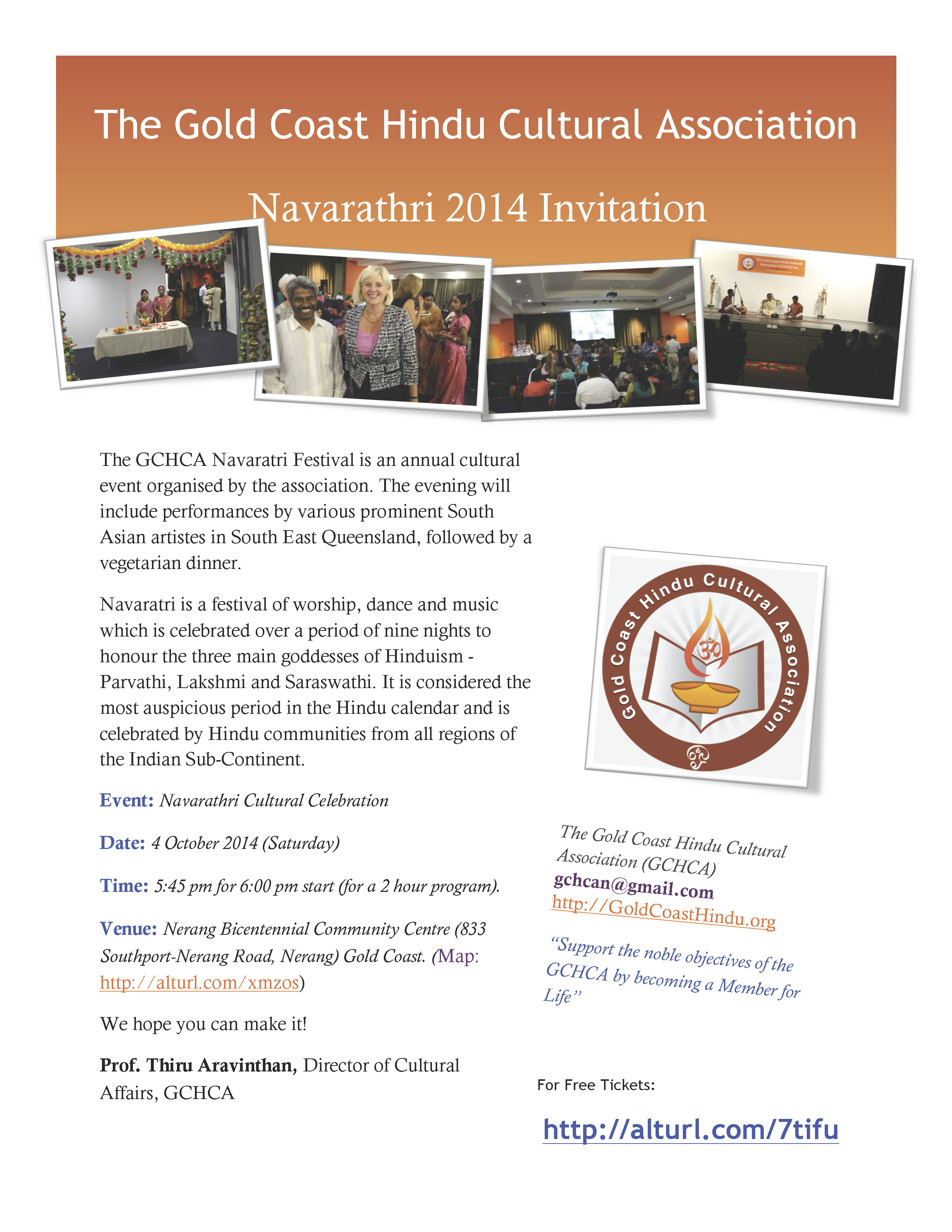 Navaratri 2014 Invitation!